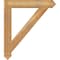 Ekena Millwork Traditional Arts & Crafts Rough Sawn Bracket, Western Red Cedar, 4"W x 28"D x 32"H BKT04X28X32TRA03RWR - alternate 3